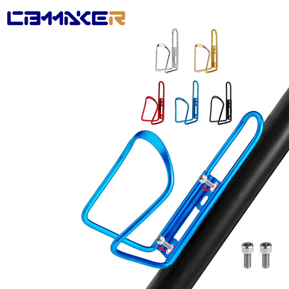Aluminium Legierung Bike Radfahren Fahrrad Trinken Wasser Flasche Rack Halter Halterung Berg Faltrad Käfig für 26 Unzen Flasche