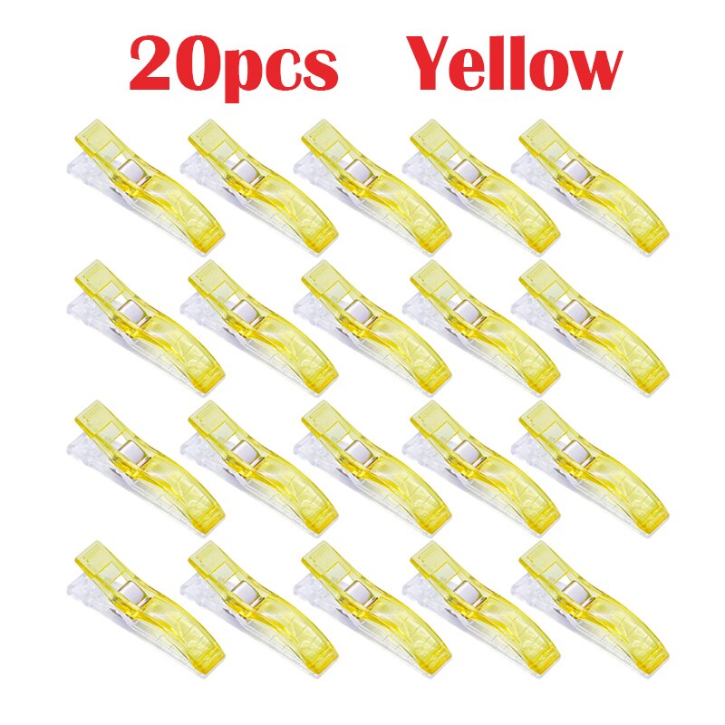Clips de costura para manualidades, suministro de plástico mezclado para oficina y hogar, soporte para Patchwork, DIY