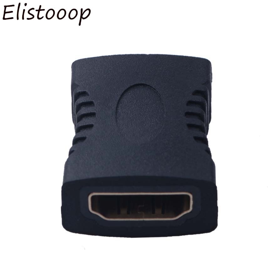 Elistooop HDMI Vrouw-vrouw Extender Coupler Adapter Connector F/F Geschikt Voor HDTV 1080 P