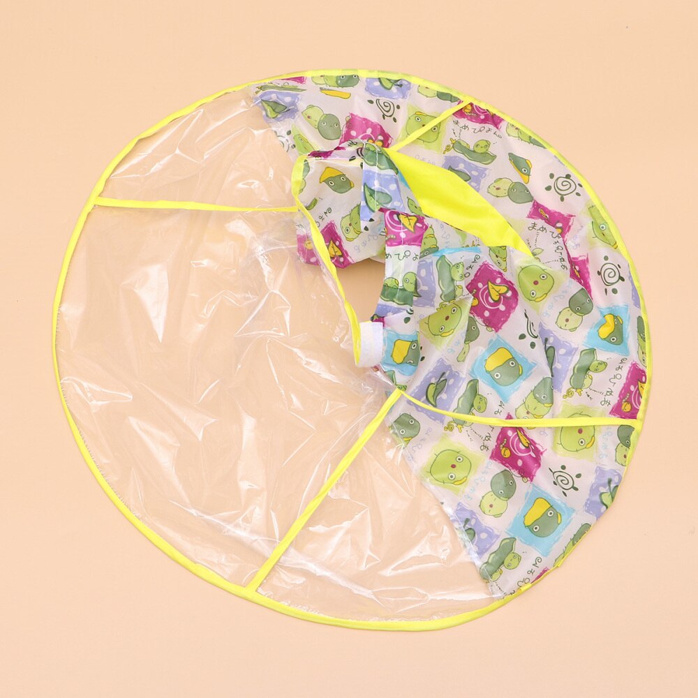 Transparent Hair Cutting Cape Haircut Apron Hair Salon Cloak Kids Hair Styling Accessory (Chicken, 60cm)
