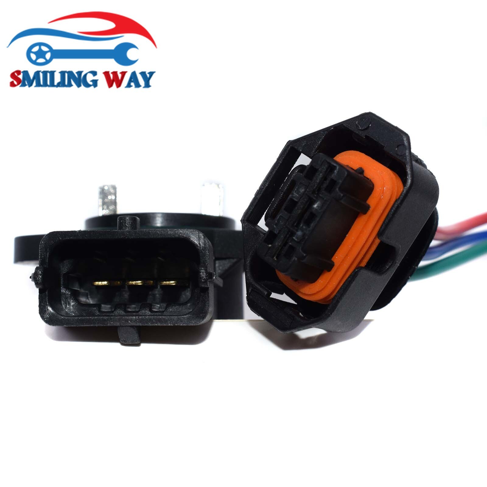 Throttle Position Sensor TPS 35170-26900 + Connector Plug Pigtail Harness For Hyundai Kia Accent Rio Rio5 1.6L 2006