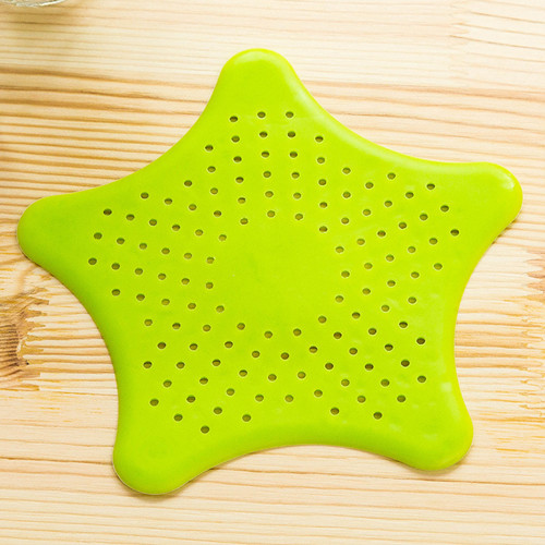 Stervorm Plastic Keuken Mint Plan Bad Douche Drain Cover Afval Gootsteenzeefje Haar Filter Catcher Huis Gadgets Huisdier Schoonmaken: Green
