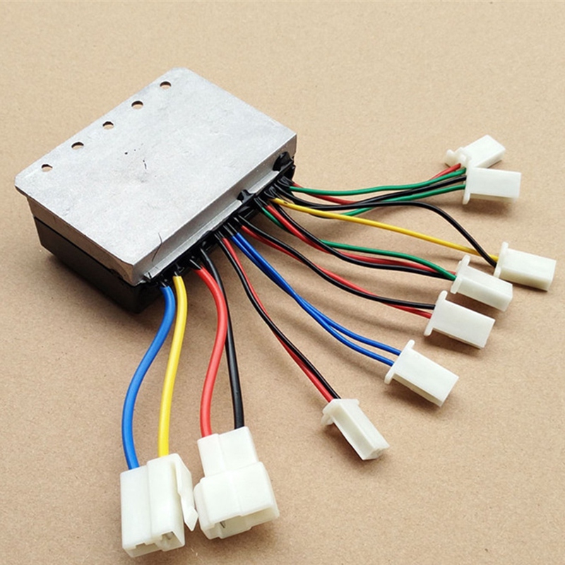 Duurzame 24V 250W Borstel Motor Controller Voor Elektrische Fiets Scooter Electrombile E-Bike Voor Elektrische Fiets Apparatuur