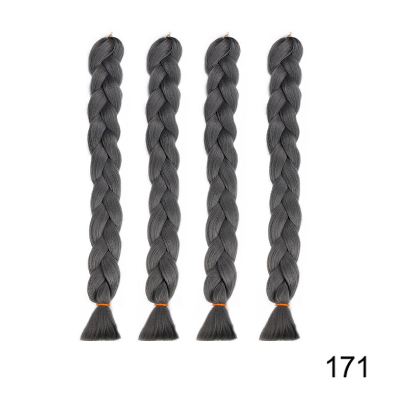 High Temperature Fiber Kanekalon False Braiding Hair Extensions 41 inch Synthetic Jumbo Braids Crochet Hair For Women: 17