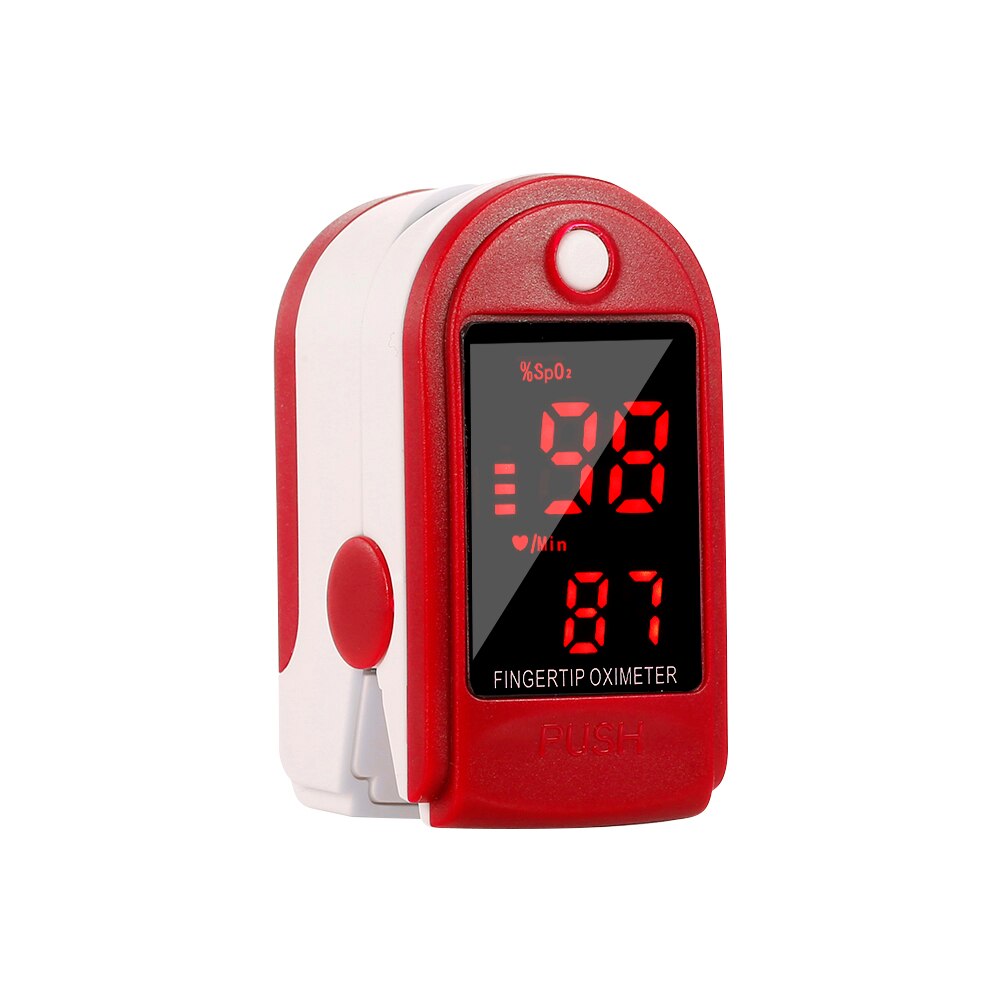 Digitale Fingertip Pulsoximeter OLED Display Blut Sauerstoff Sensor Sättigung SpO2 Monitor Messung Meter für Sport: H33123R