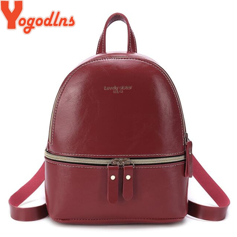 Yogodlns Neue Frauen Rucksack Mini Weichen berühren Multi-Funktion Kleine Rucksack Weibliche Damen Schulter Tasche Mädchen Handtasche