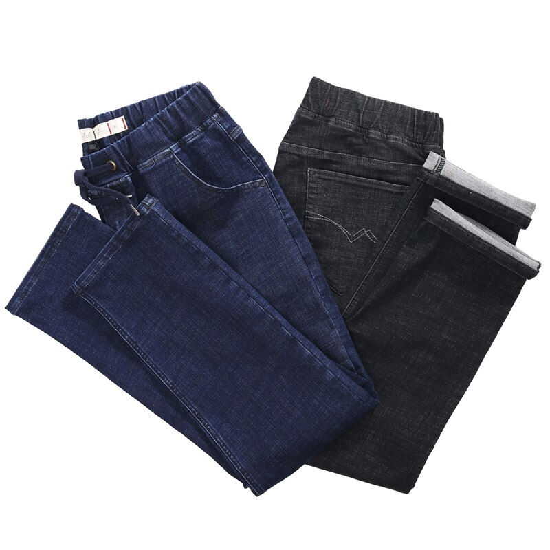 Plus size 44 46 48 50 52 heren casual stretch jeans business grote maten dansbroeken herenbroeken merk