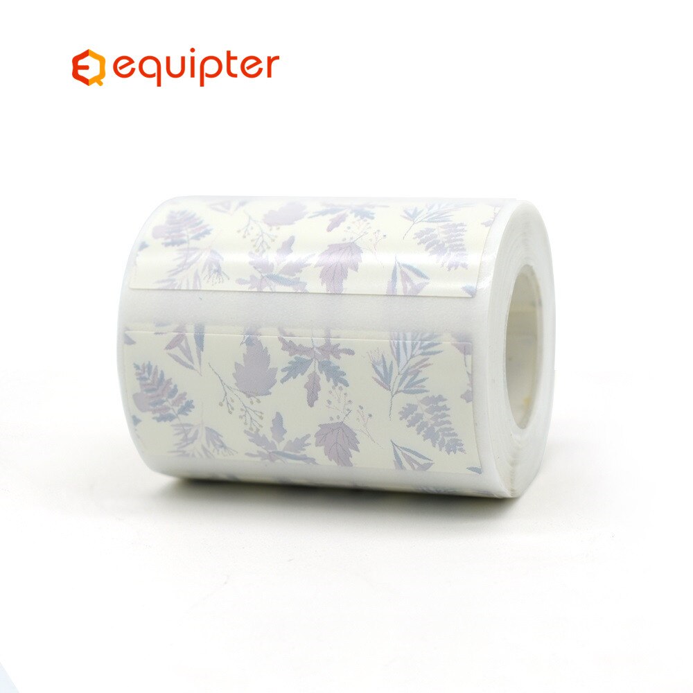 50*20mm Verschiedene Modelle Niedlich Thermische Etikett Rolle Typeable Washi Band SchöNe markieren Aufkleber Für EQ11 Mini Thermische Etikett Drucker: Blätter