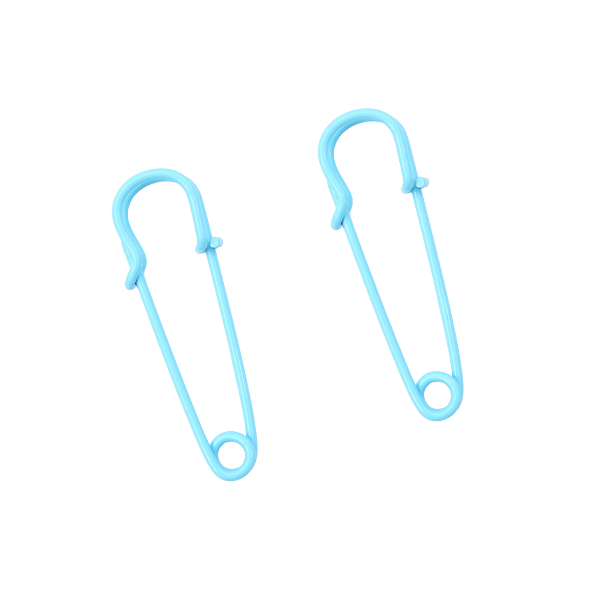 2/5 pezzi spille di sicurezza in metallo spille spille strumenti per cucire spille colorate per gioielli fai da te accessori per cucire grandi forniture per indumenti: M / Lavanda