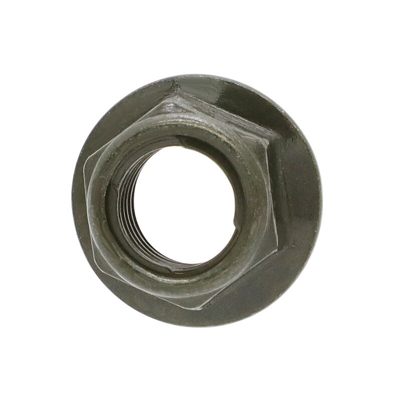 20X 10X M10 Stainless Steel Hex Flange Nylon Insert Lock Nut Self-locking Nylock Locknut For Polaris RZR Sportsman Scrambler ATV