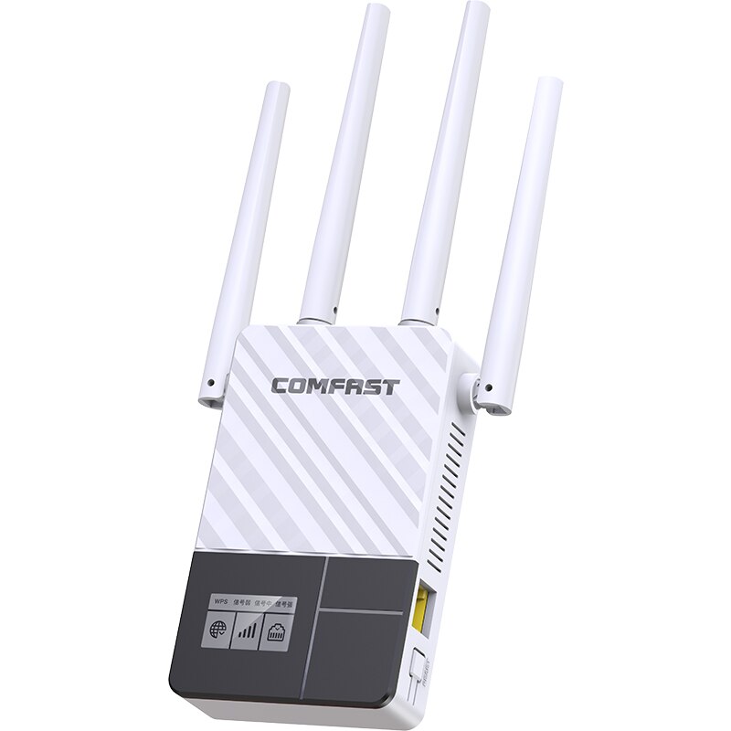 CF-WR760AC 1200Mbps Dual Band 2.4G &amp; 5G Smart Oled-scherm Wifi Repeater Draadloze Extender Signaal Wifi Range versterker