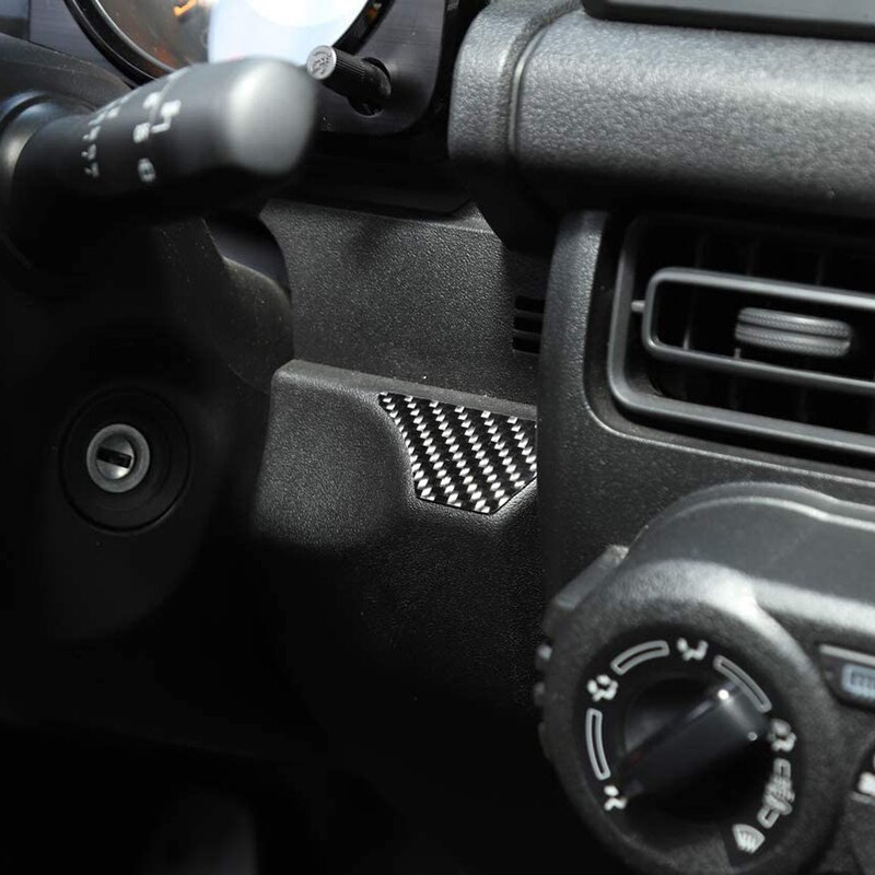 -Center Console Dashboard Decoratieve Cover Trim Voor Suzuki Jimny Decoratieve Sticker Interieur Accessoires Carbon Fib