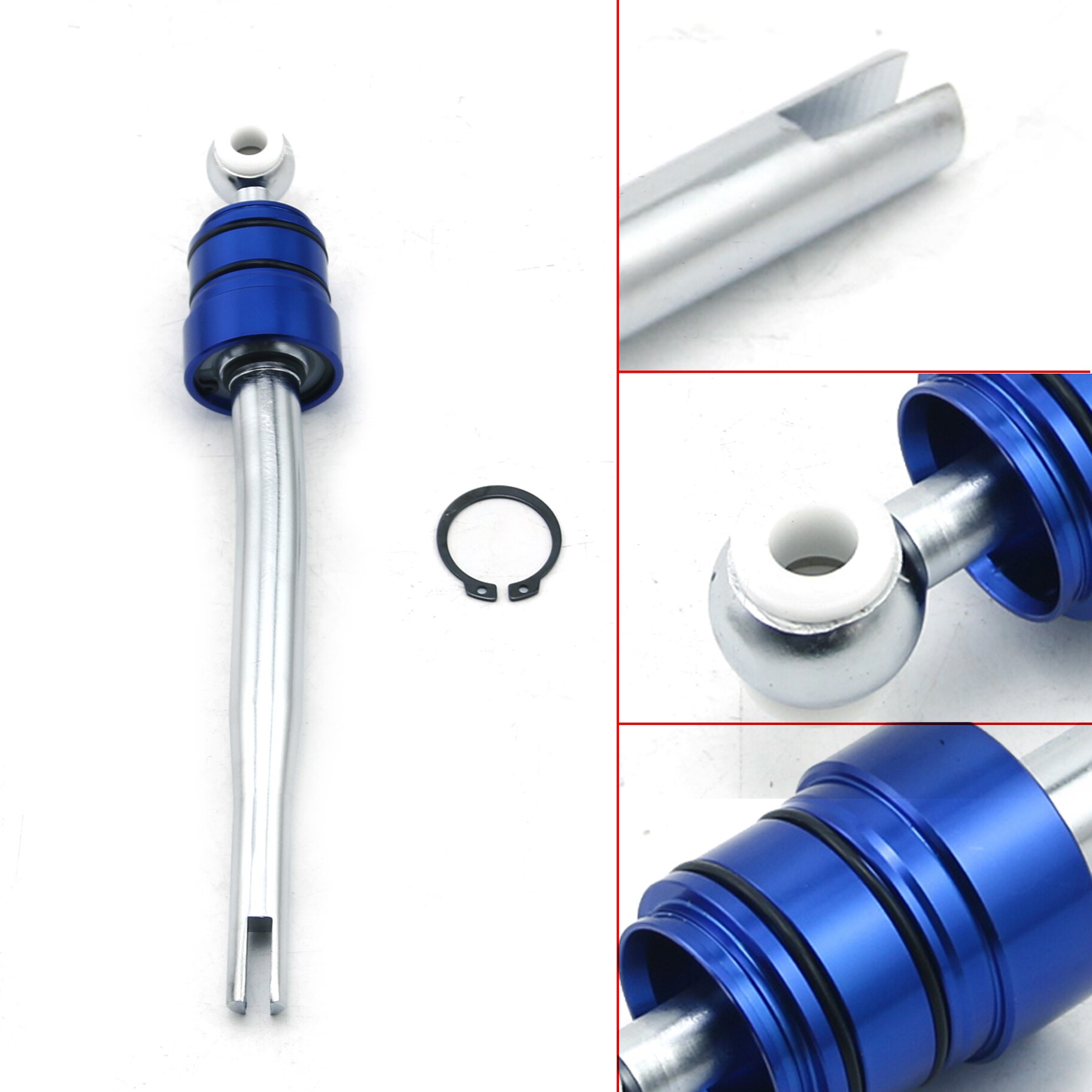 Blue Short Quick Shifter Kit Quicker Shift Gear Lever Aluminum For 1984-1991 BMW E30 3 Series Car Accessories