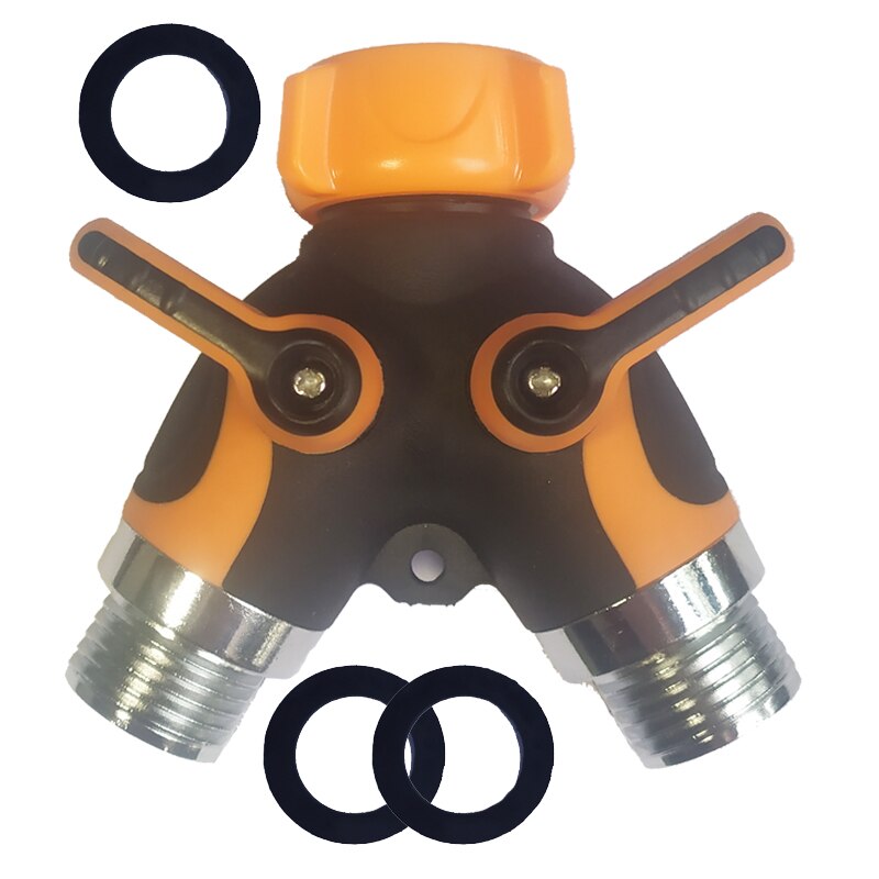 Soil Moisture Sensor WIFI Tuya Smart Home Garden Automatic Water Timer Irrigation System: 2 ways  separator