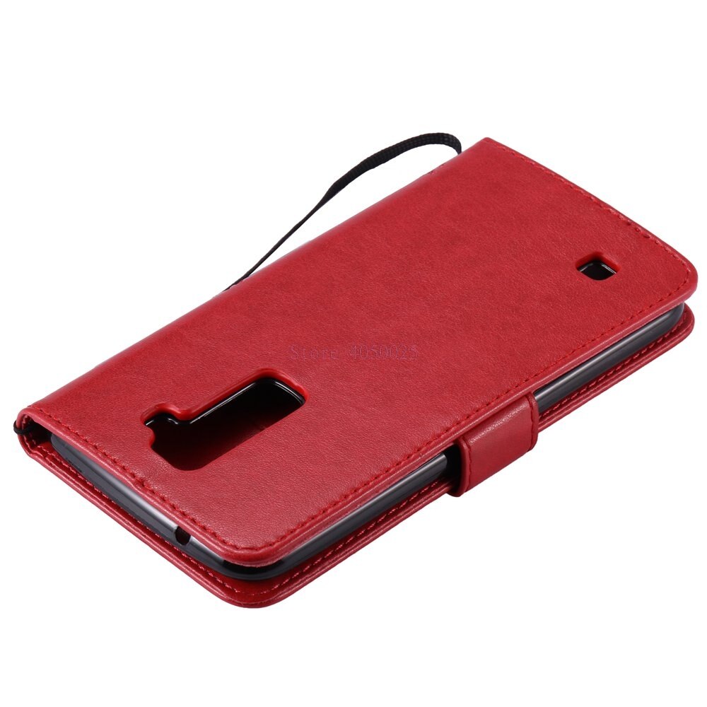 Coque voor lg  k10 k 10 lte lgk 10 k410 flip wallet leren telefoonhoesje voor lgk 430 k420n k430 k430ds k 420n k 430 k 430ds capa