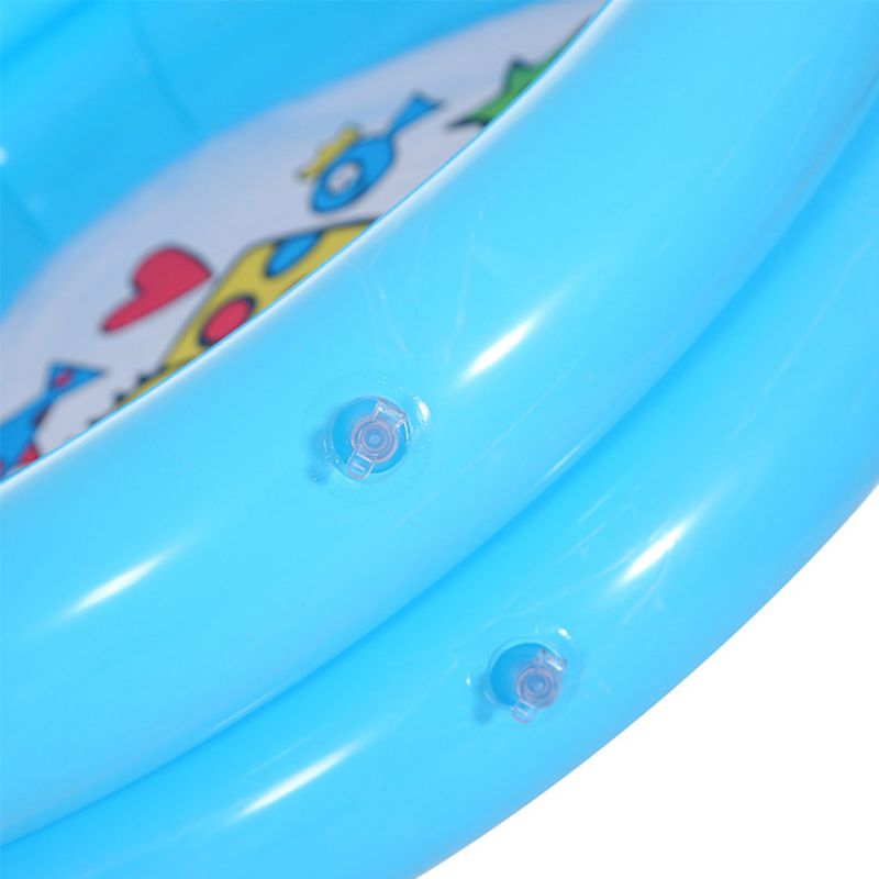 Round Folding Baby Inflatable Bathtub Infant Play Toy for Newborn Boy Girl Water Entertainment Playing Swimming