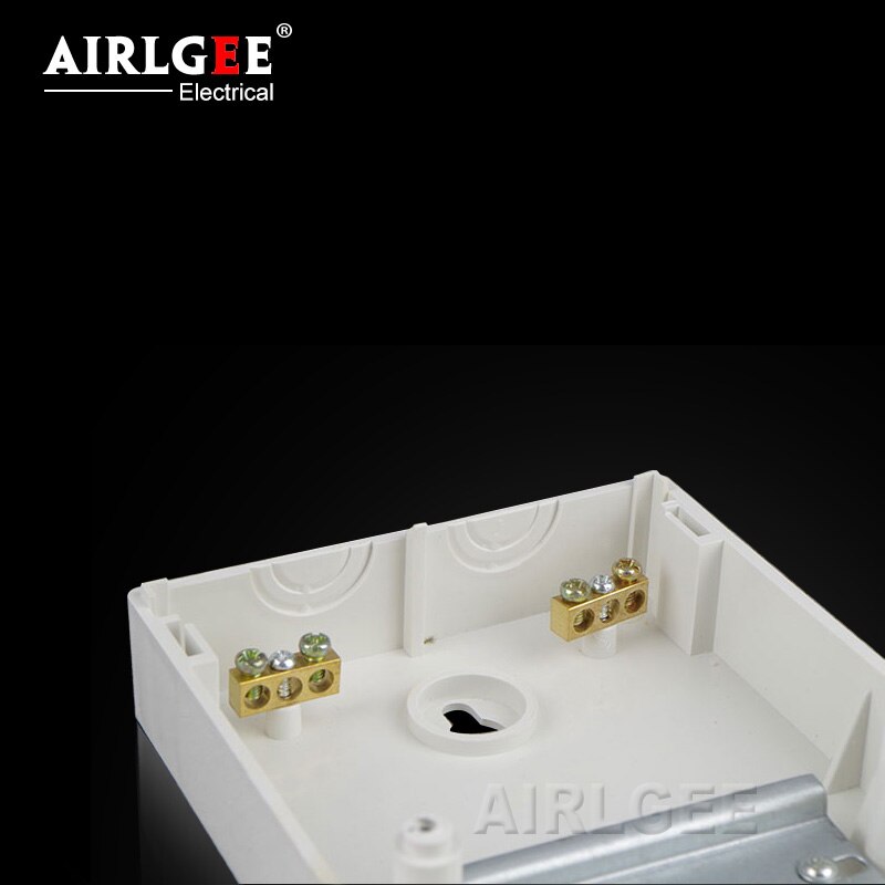 4 ways distribution box surface mounted plastic air circuit breaker box household lighting strong electric box