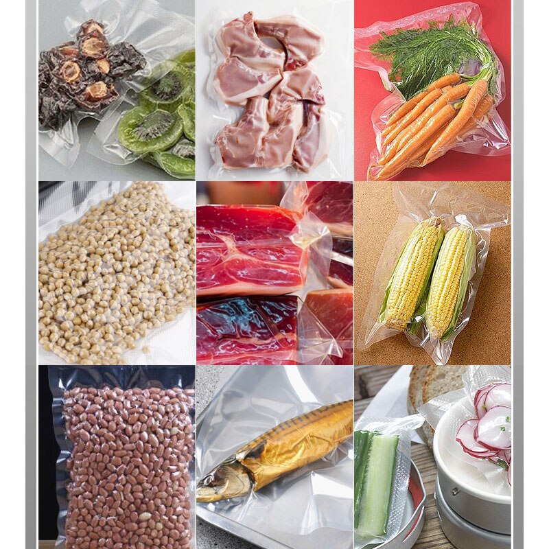 Household Food Vacuum Sealer Packaging Sealing Machine Home Sous Vide Packer Food Storage Saver Kitchen Appliances
