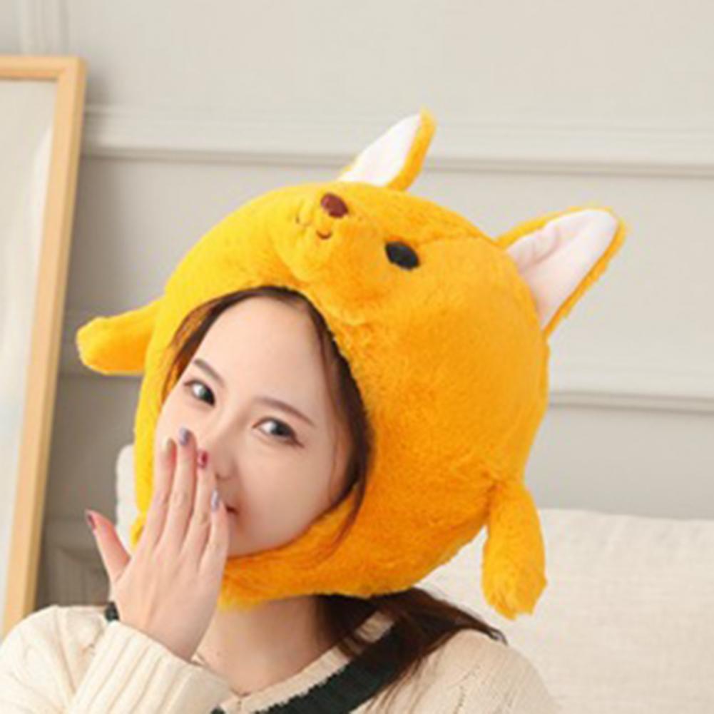 Hoeden Leuke Creatieve Kangoeroe Vorm Grappige Cartoon Animal Hoeden Cosplay Hat Photo Prop Meisje Party Interactief Spel Speelgoed