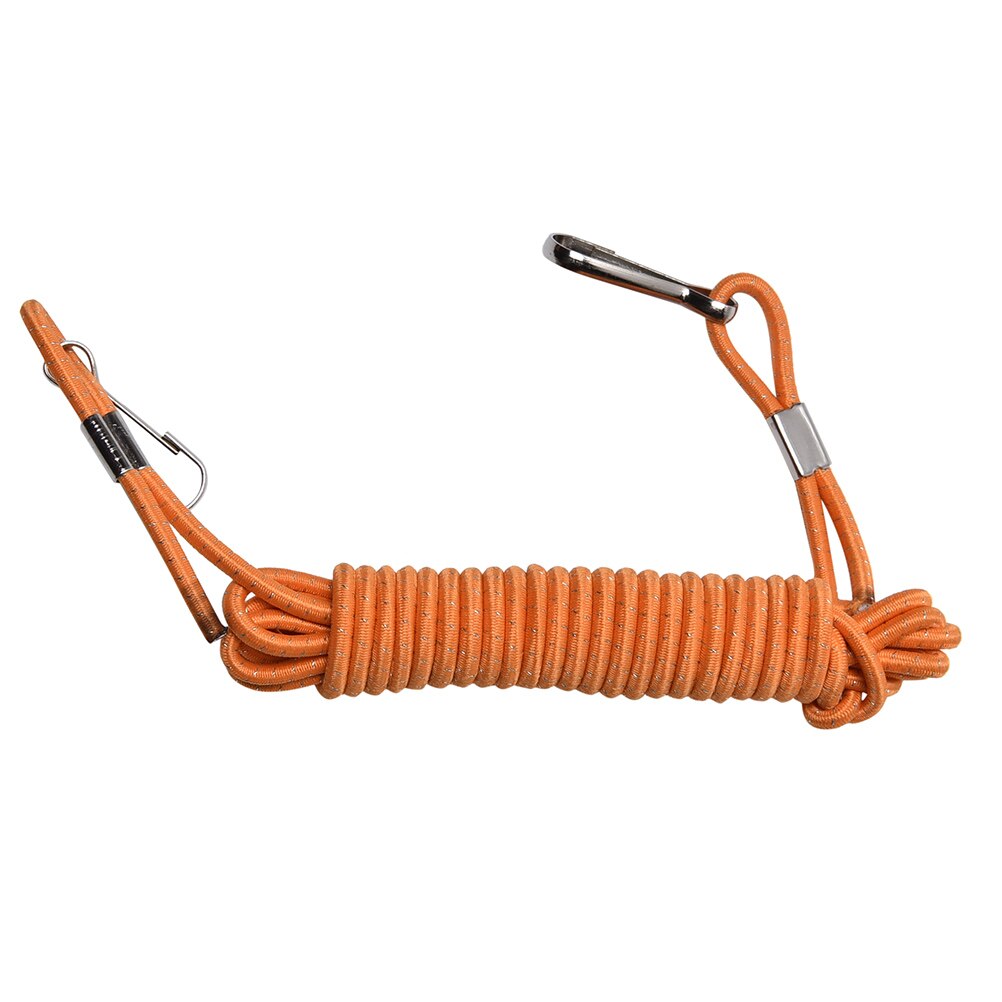 1 stk 3/4/5m fisketau fiskestang stangbeskytter elastisk gummitau line fiskeutstyr verktøy