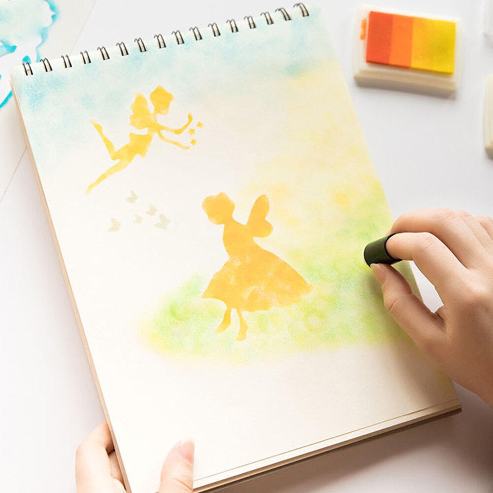 10pcs Finger Paint Drawing Sponge Foam Finger Chalk Ink Art kit Supplies Sponge Finger Daubers Foam Finger Painting Craft Set