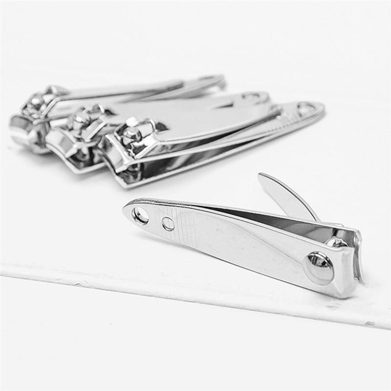 4pcs Nail Clipper Metal Practical Portable Nailnippers Key Chain Pendant Nail Cutter Nail Trimming for Women Men