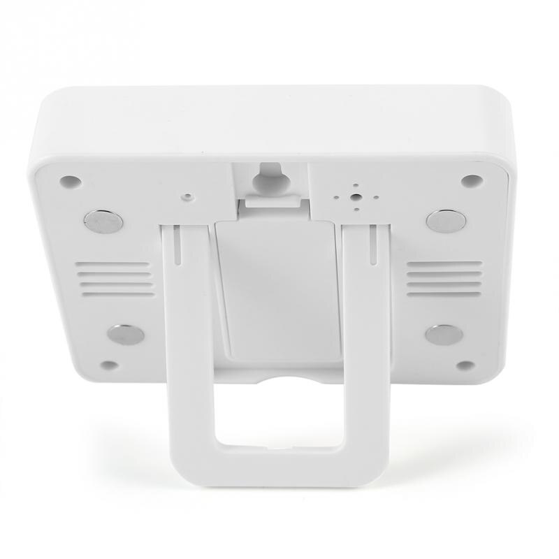 Trådlös digital ble alarm kyltermometer med 2 st sensor min / max display inomhus utomhustermometer
