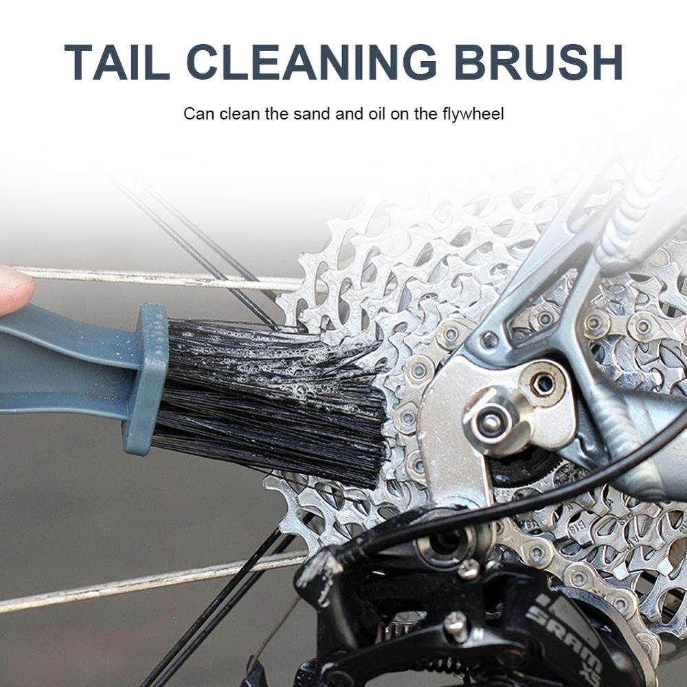 Plastic Cycling Motorcycle Bicycle Chain Clean Brush Gear Grunge Brush Cleaner Outdoor Cleaner Scrubber bisiklet Tools