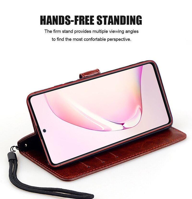 Covers Voor Samsung Galaxy Note10 Lite SM-N770F Flip Leather Case Voor Fundas Para Samsung Galaxy Note 10 Lite 10 Lite telefoon Gevallen