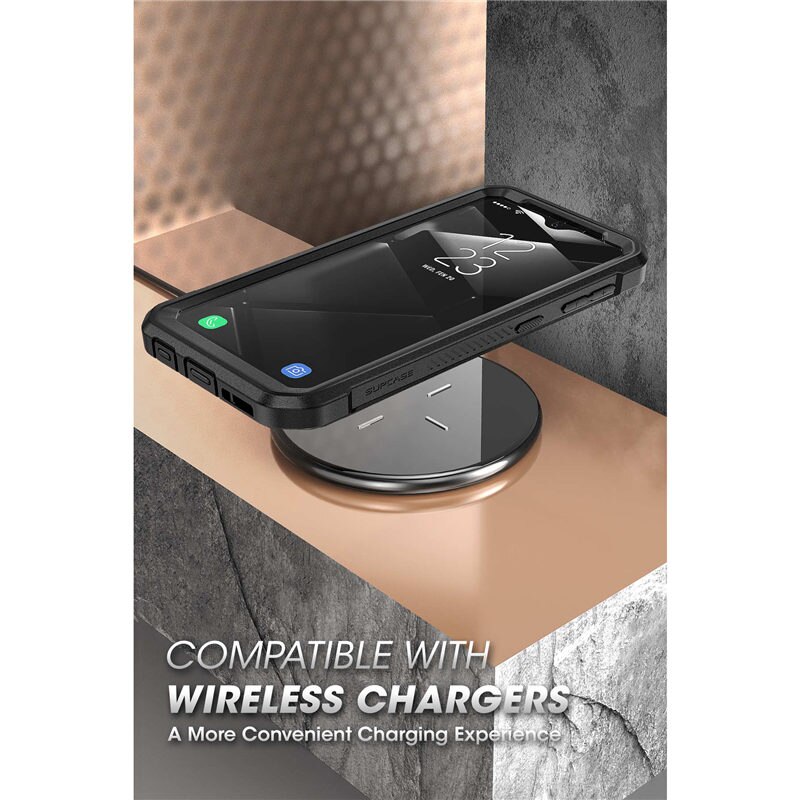 Supcase Voor Samsung Galaxy A10e Case ) ub Pro Full-Body Robuuste Holster Case Met Ingebouwde Screen Protector &amp; Kickstand