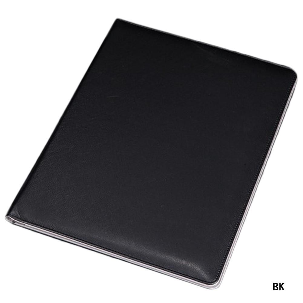 A4 Leder Datei Ordner Mit Rechner Multifunktions Büro Liefert Organizer Manager Dokument Pads Aktentasche Padfolio Taschen