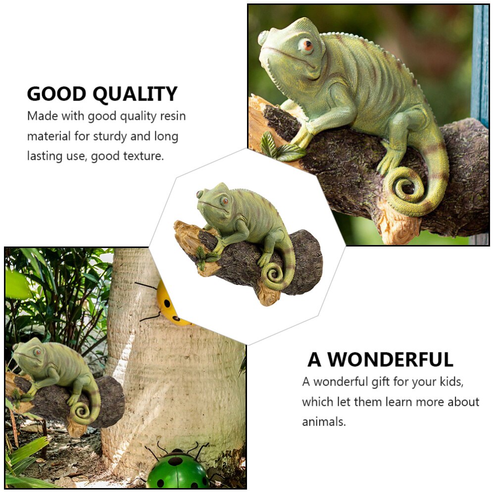 Realistic Lizard Decoration Artificial Reptile Lizard Model Garden Decoration