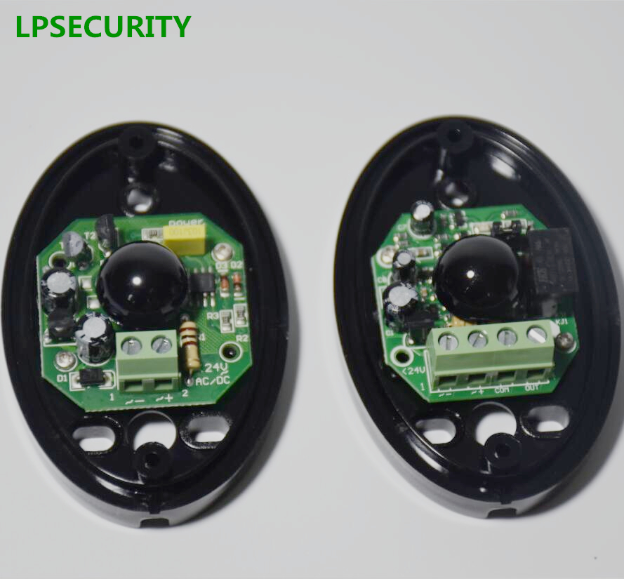 LPSECURITY IP55 10m automated gate safe Infrared sensor/swing /sliding/garage gate and door safety infrared photocells