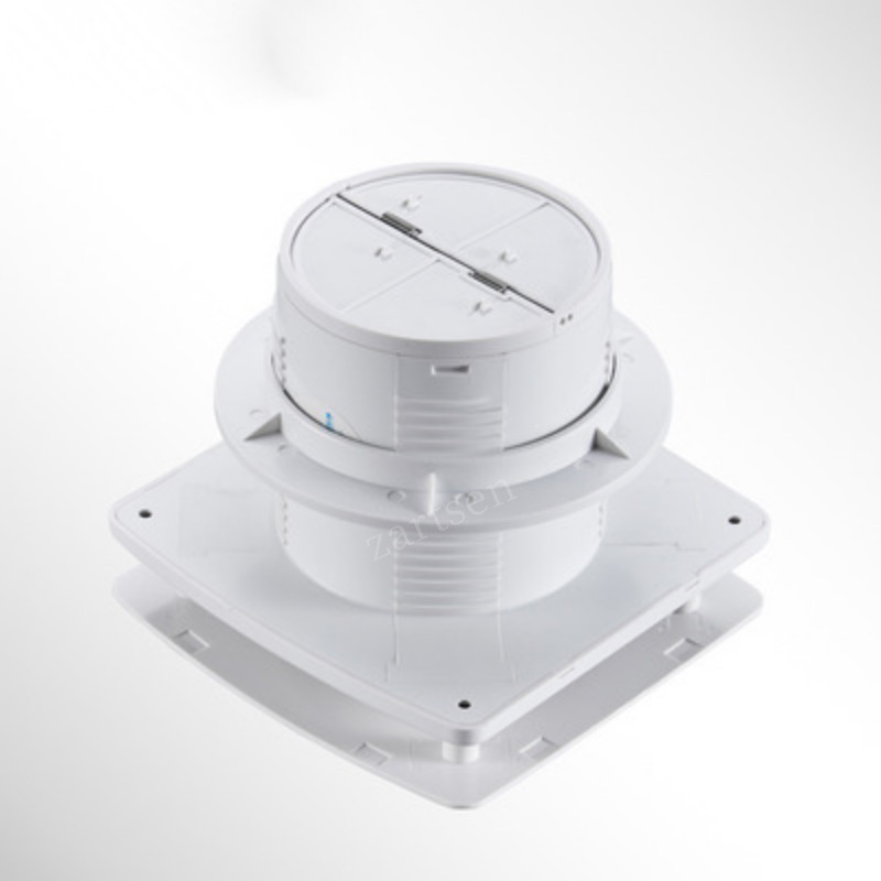 4 In Line Air Blower Ventilator 220V Low Noise Bathroom Ventilation Fan Hotel Wall Fan Silent Extractor Exhaust Fan for Kitchen
