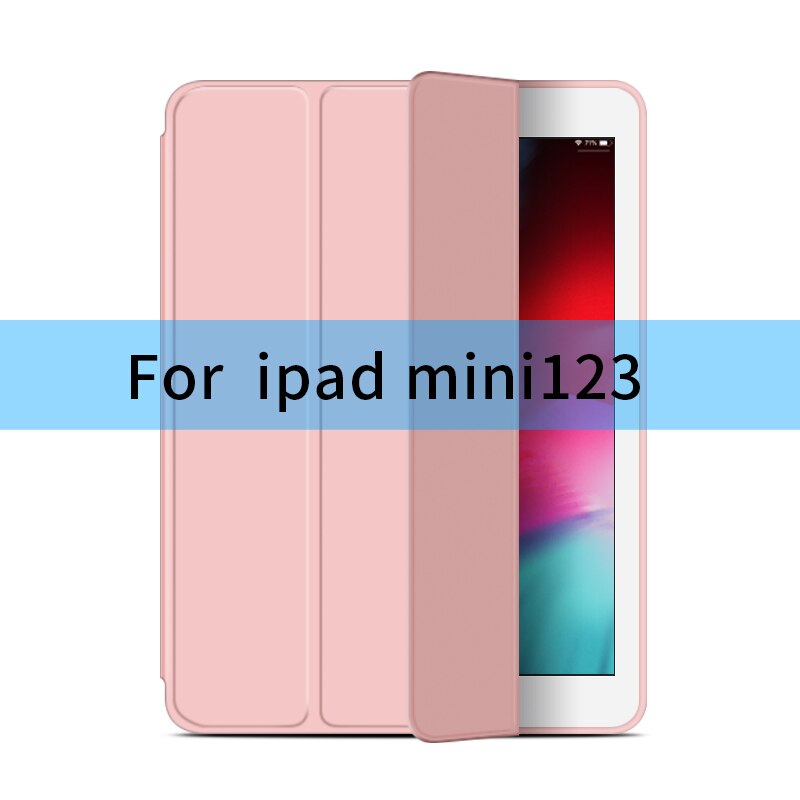 For iPad Air 2 Air 1 Case 9.7 Funda Silicone Soft Back 10.5 Pu Leather Smart Case for iPad mini 1 2 3 4 5 generation Case