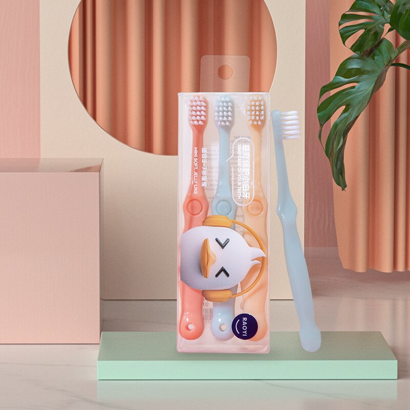 Articoli per bambini Color caramella per ragazzi Gilrs denti per bambini spazzola per assistenza sanitaria dentale articoli economici spazzolino da denti in Silicone morbido per bambini