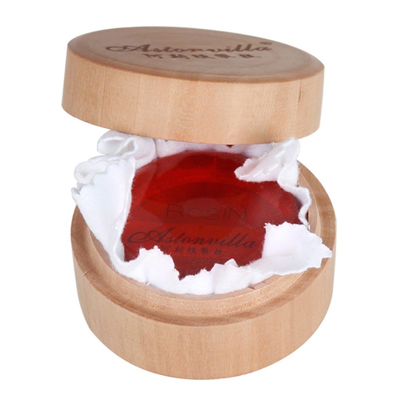 Rosin Met Houten Case, Vioolhars Licht Lage Stof Hars, crystal Clear Vioolhars Instrument Spelen Accessoires, 801 Na