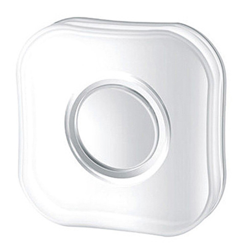Multi-function magic nano paste Washable Silicone Pad Cable Car Smart Phone bracket Organizer Phone Expanding Stand phone holder: Square