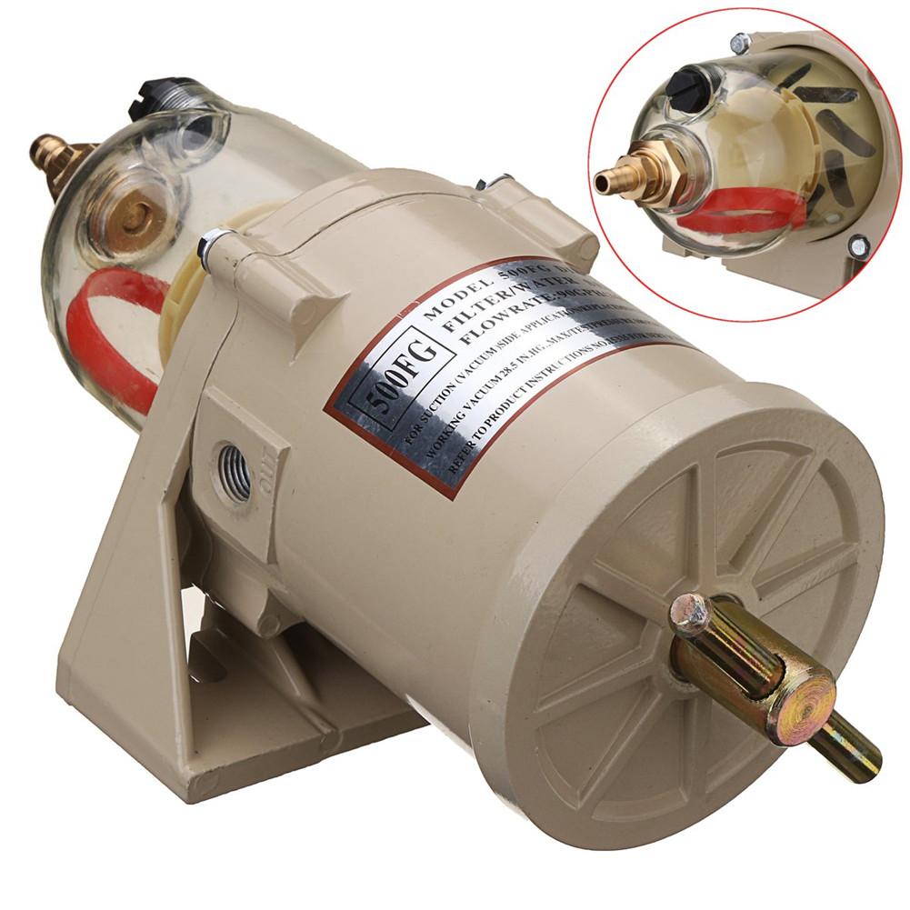 500fg 500fh diesel brændstoffilter olie/vand separator marine båd lastbiler 90 gph båd brændstof filter marin motor brændstof