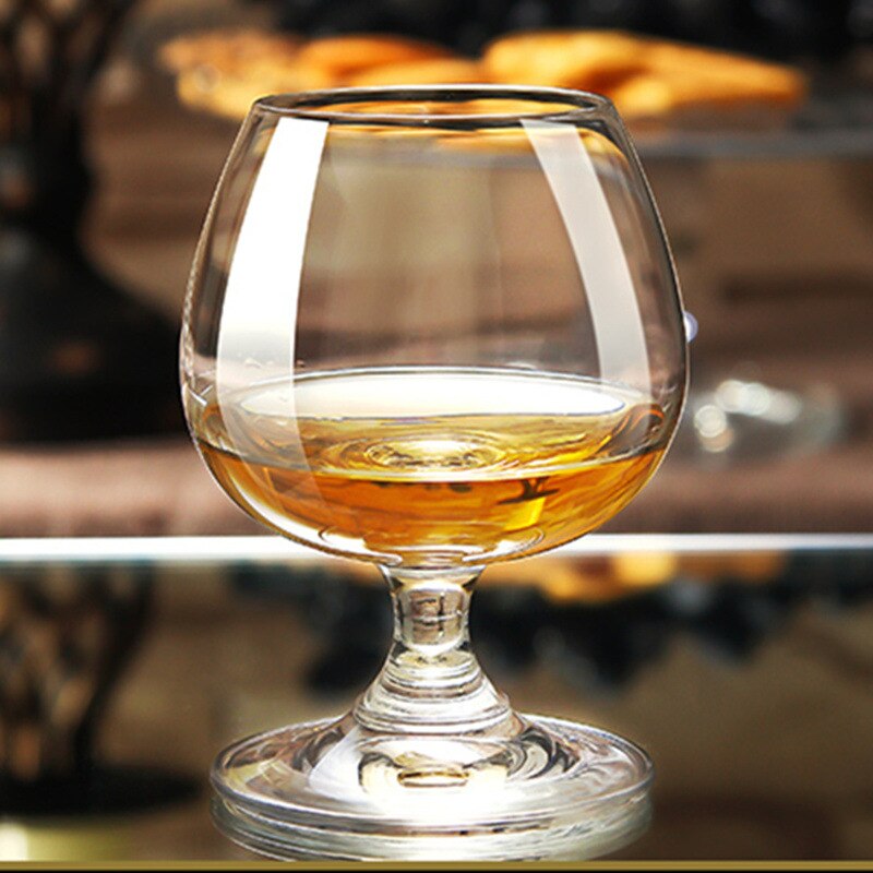 100-600ml European Brandy Snifter Wine Glass Small High Household Shot Glass Multi-Purpose Whiskey Wine Cup Bar Drink Drinkware: 250ml-1