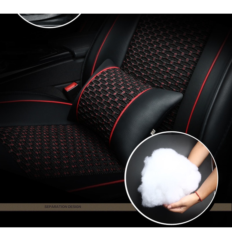 Kadulee 1 Pcs Car Seat Cover Voor Land Rover Range Rover Freelander 2 Discovery 3 Evoque Velar Covers Voor Voertuig zetels