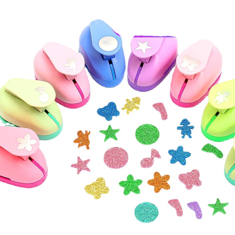 1pcs 2.5cm/1.5cm Mini Paper Punch for DIY Card Punch Device Engraving Cutter Machine Handmade Materials for Kindergarten