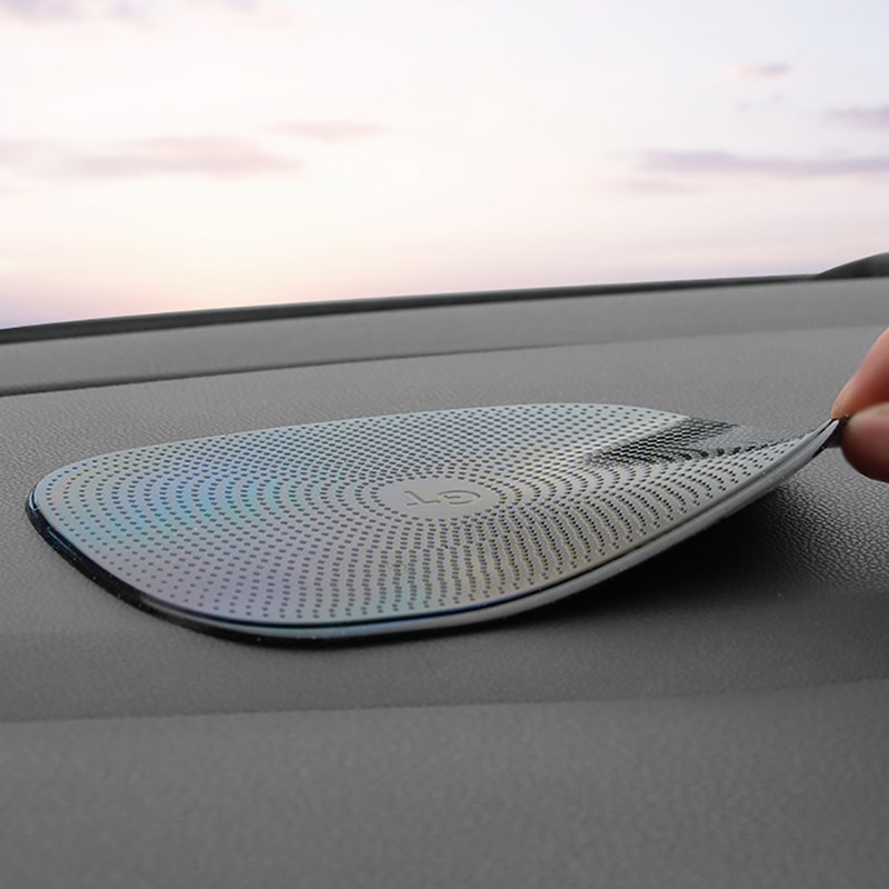 Hulless 11 x 7 Inch Car Dashboard Anti Slide Mats Self Adhesive Pads
