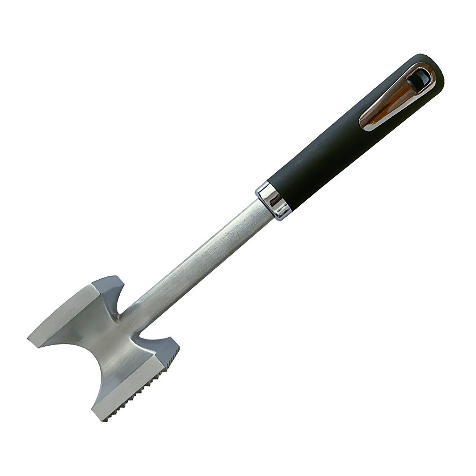 40# Multifunction Meat Hammer Double Sided Steak Hammer Kitchen Beef Steak Chicken Pork Chop Meat Hammer Kitchen Tool: Default Title