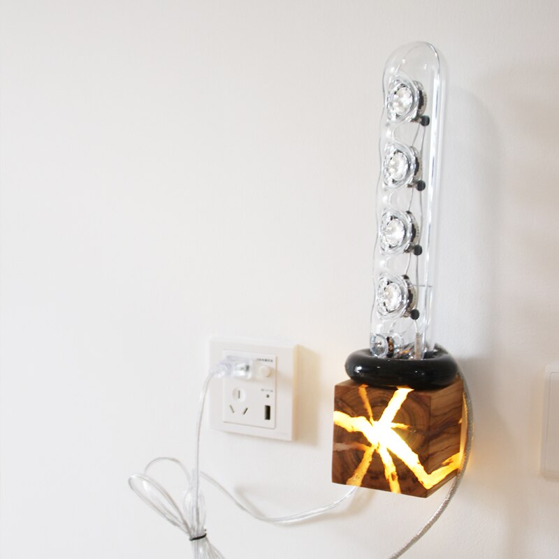Nordic Milieuvriendelijke Hars Nachtkastje Wandlamp Eenvoudige Moderne Woonkamer Gang Licht Mode Persoonlijkheid Home Decor