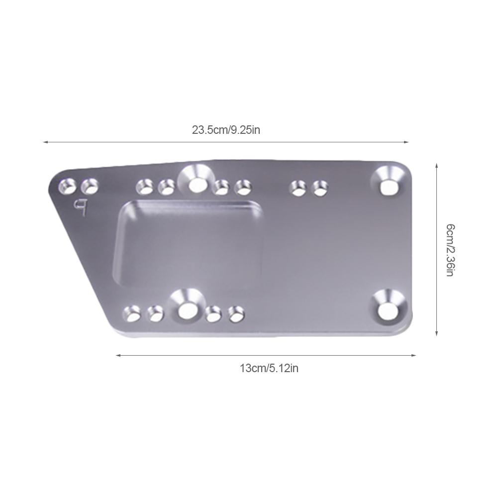 SR Billet Engine Exchange Bracket SBC LS Conversion Motor Mounting Adjustable Plate LS1 Billet Engine Swap Bracket