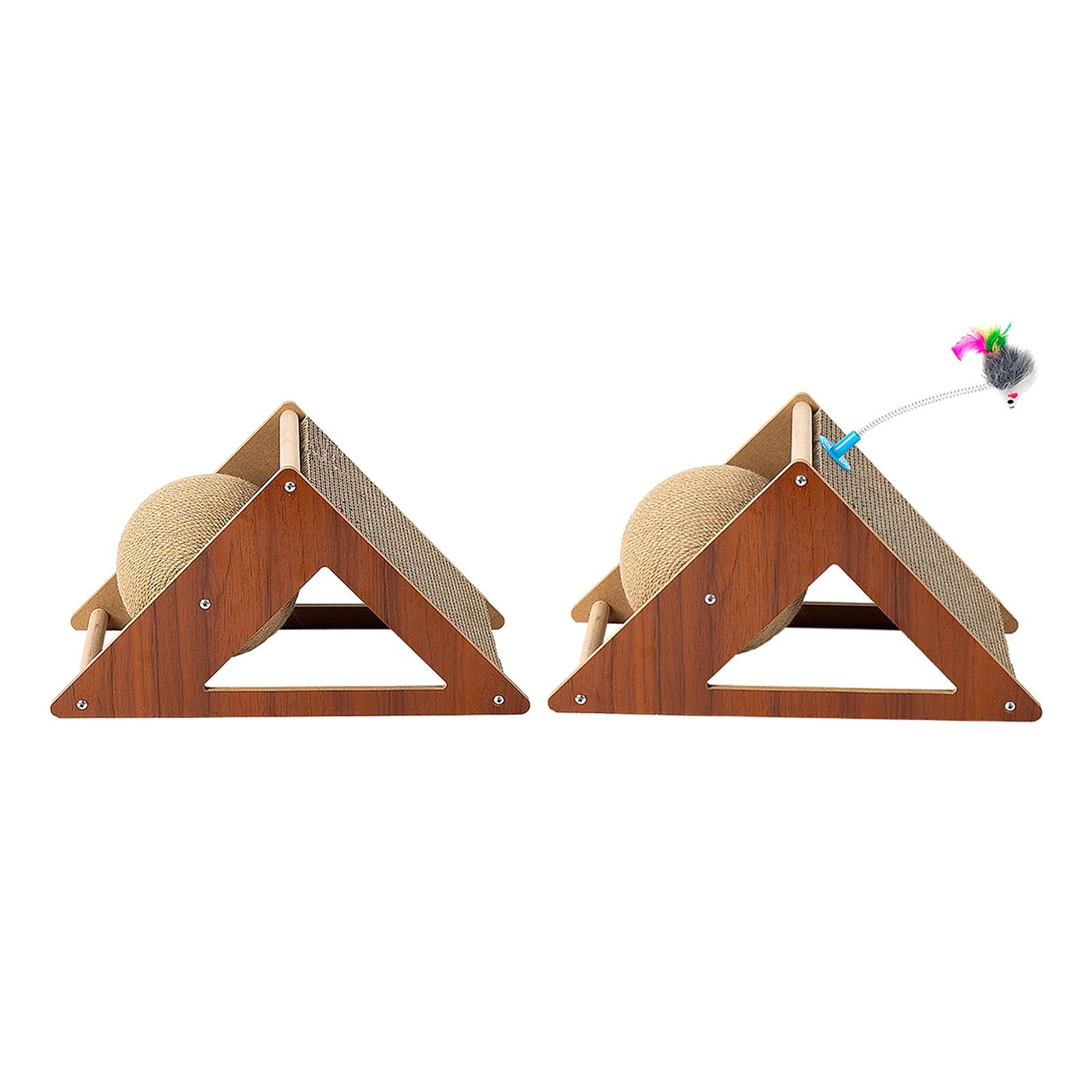 Kat Speelgoed Interactieve Kat Scratcher Board Kitten Sisal Touw Bal Scratch Paws Pet Slijpen Krassen Katten Voor Scratcher Speelgoed