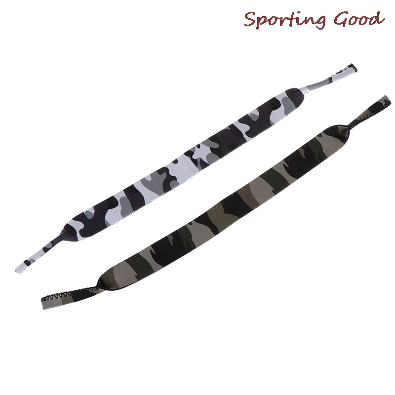 Lanière pour lunettes de soleil, motif camouflage, cordon de cou, sangle pour lunettes de sport, chaîne