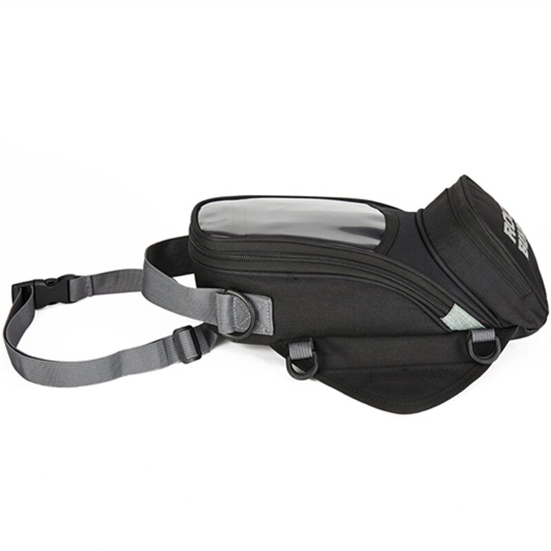 Rock Biker sac de Moto coffre de Moto | Sac de réservoir bagages magnétiques fixes, étui haut de randonnée avec housse de pluie