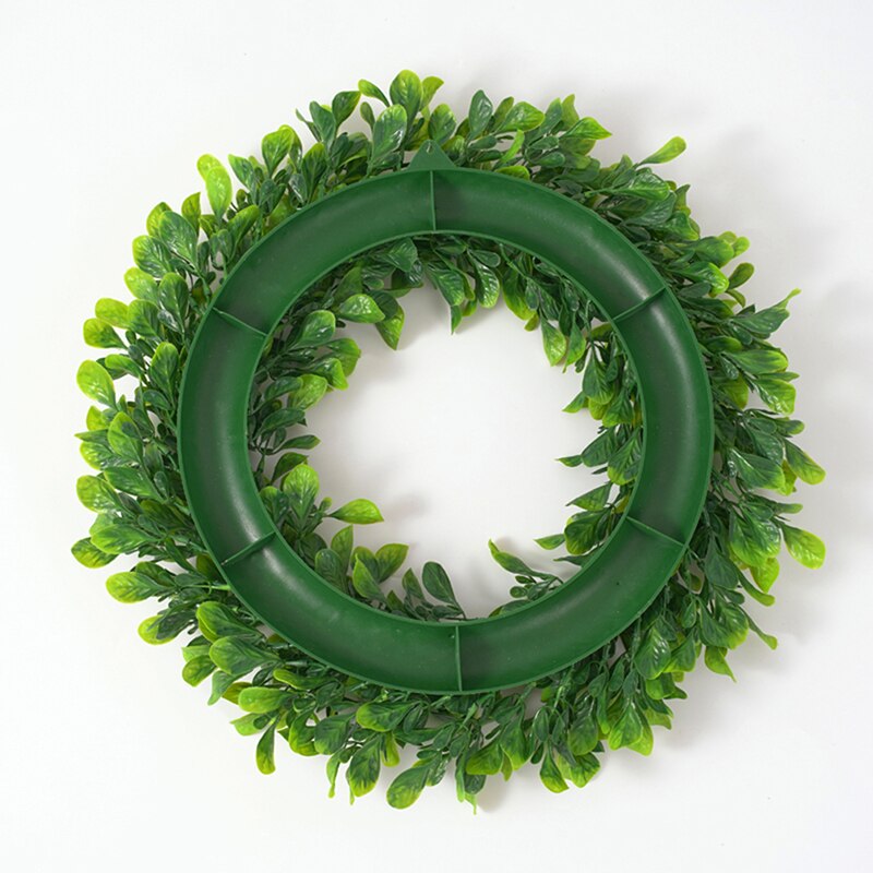 Artificial Green Plant Garland Simulation Green Plant Garland Home Office Decoration Eucalyptus Leaf Wreath 42cm Home Decor